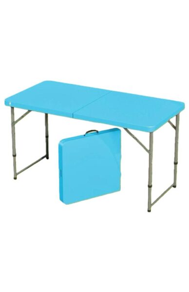 Folding Desk 4FT Folding Table With Handle & Steel Legs